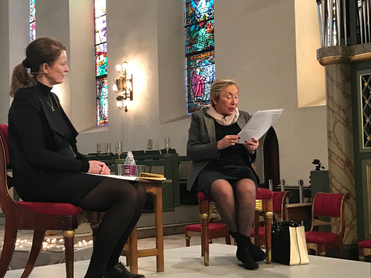 eivinden's tweet photo. Now talk on thinking and believing in ⁦Oslo Cathedral @kirken⁩ #CrossingsofCare https://t.co/U1004nTo1H