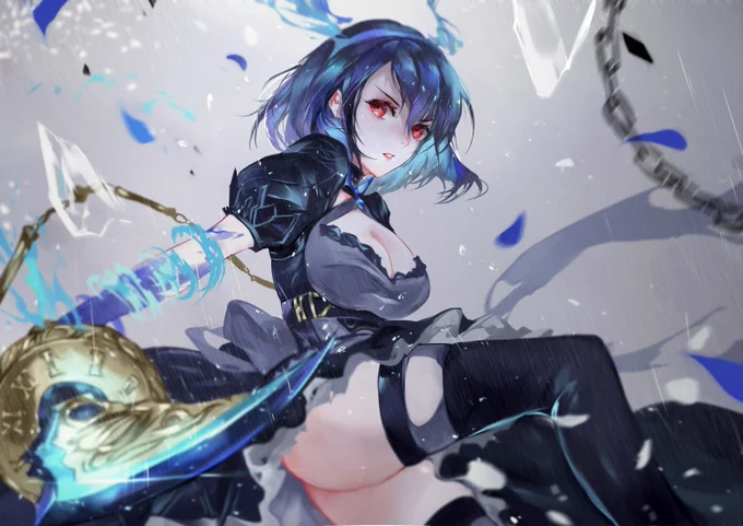 【SINoALICE】
快開服了畫個愛麗絲跟白雪
拜託快開😴 