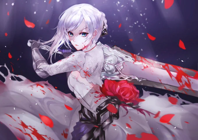 【SINoALICE】
快開服了畫個愛麗絲跟白雪
拜託快開😴 