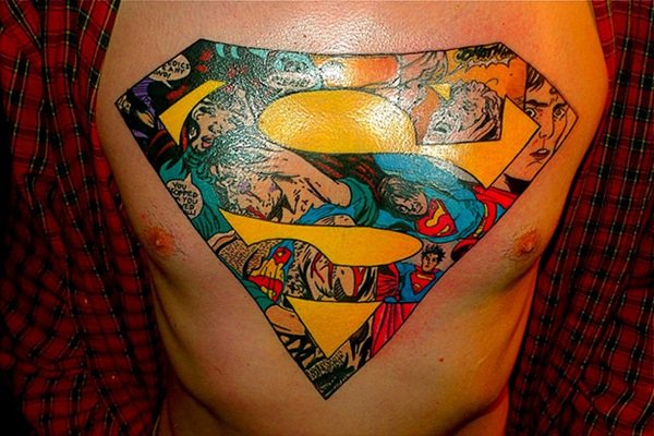 45 Memorable Superman Tattoo Ideas [2024 Inspiration Guide] | Superman  tattoos, White tattoo, Black tattoos