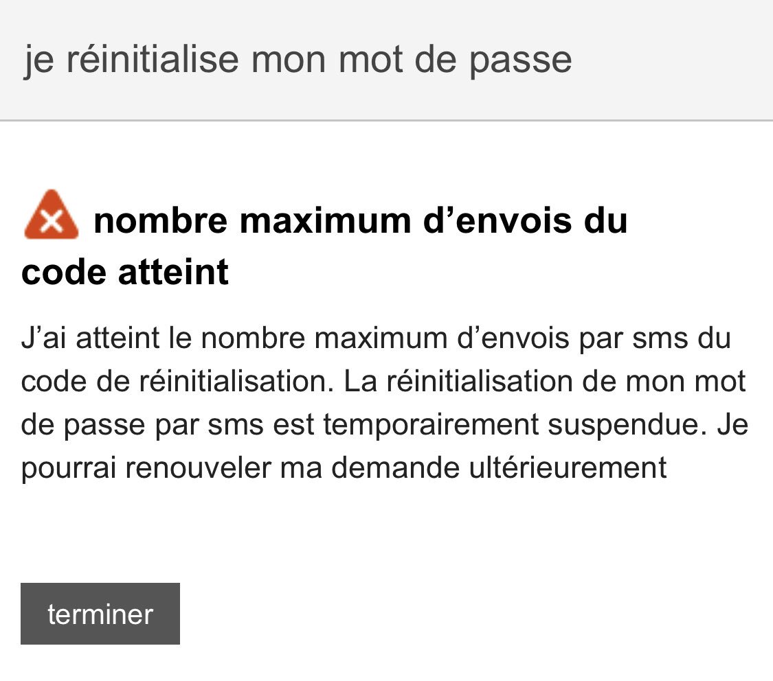 DarioushMery's tweet photo. @Orange_conseil Je suis nouveau client et j’ai déjà du mal à me connecter à mon compte. Le système ne m’envoie pas le texto :-(. Et mnt je suis bloqué, j’ai attendu 48h et ca me met toujours le même message. Que faire? https://t.co/oBsw5wDi4K