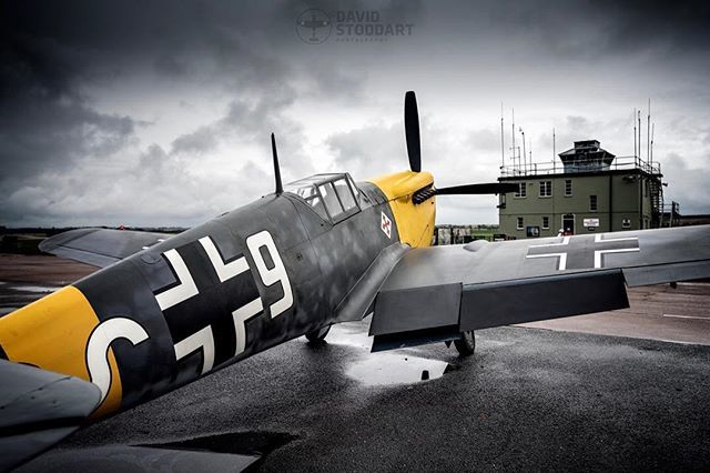 dstoddartphotos's tweet photo. Eerie! Hispano HA-1112-M4L Buchon White 9 G-AWHH outside the control tower at Duxford Winter 2018

Sony A7riii + Sony G-Master 16-35mm - iso 100 - F2.8 - 1/1000th - 30mm

Prints and Downloads available from the website 👍🏻 🦅

#buchon #duxford  #warbir… https://t.co/kQKK6fmxRE https://t.co/xz97SO3gEo