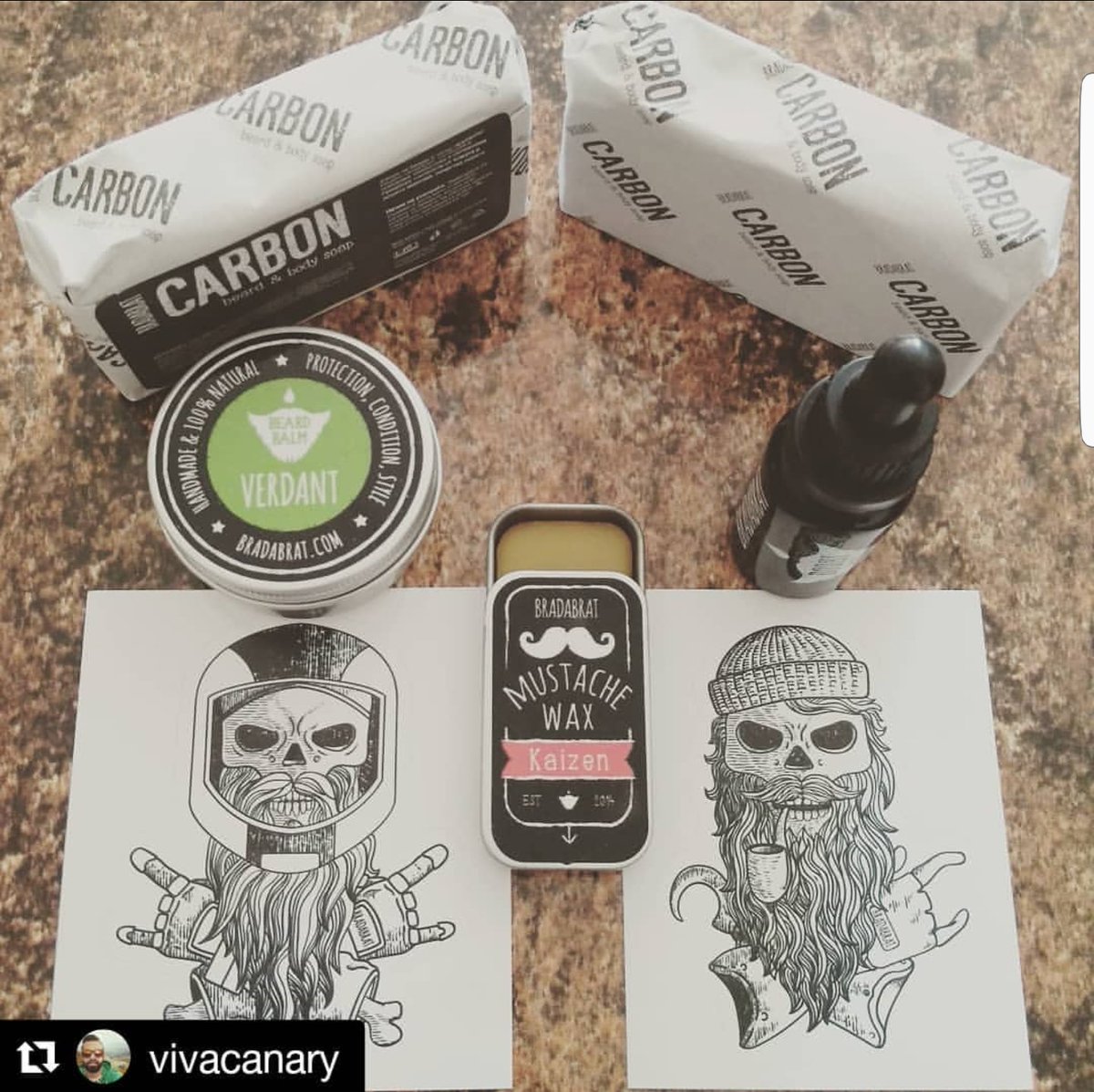 bradabrat's tweet photo. ~ Our customers know how to say it best! Thank you for your support 👊😎 Cheers! 
・・・
#bradabrat #bestcustomers #beard #natural #products #beardlife #support #etsy #etsyshop https://t.co/X8KHgBc1La