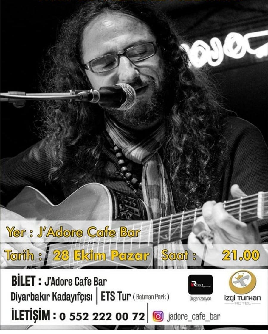 Bu akşam <a href="/alisaran_/">Ali Saran</a> ile birlikte Batman'da sahne alacağız. 🎸