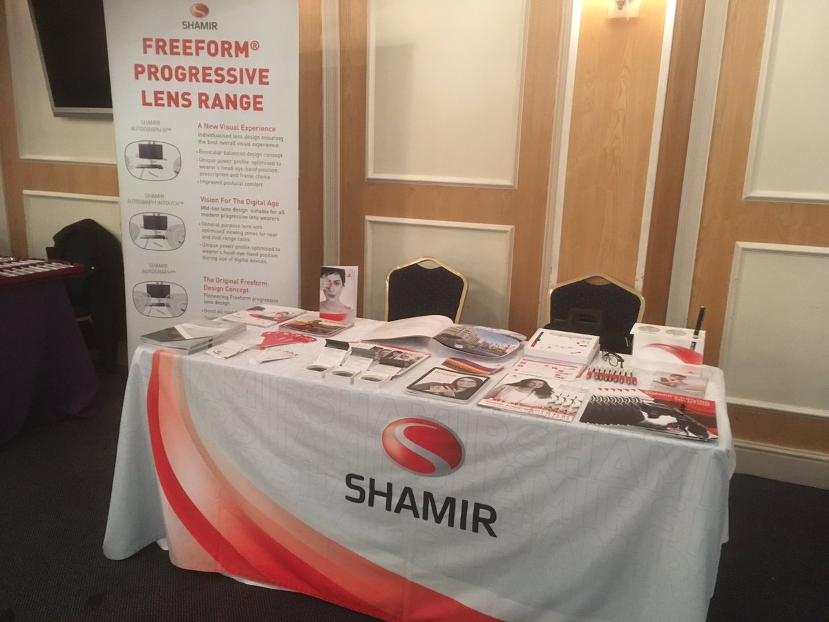 ShamirGavin's tweet photo. All ready for ABDO's CET day in Stockport @Shamir_UKLtd https://t.co/WGXzcqutE8
