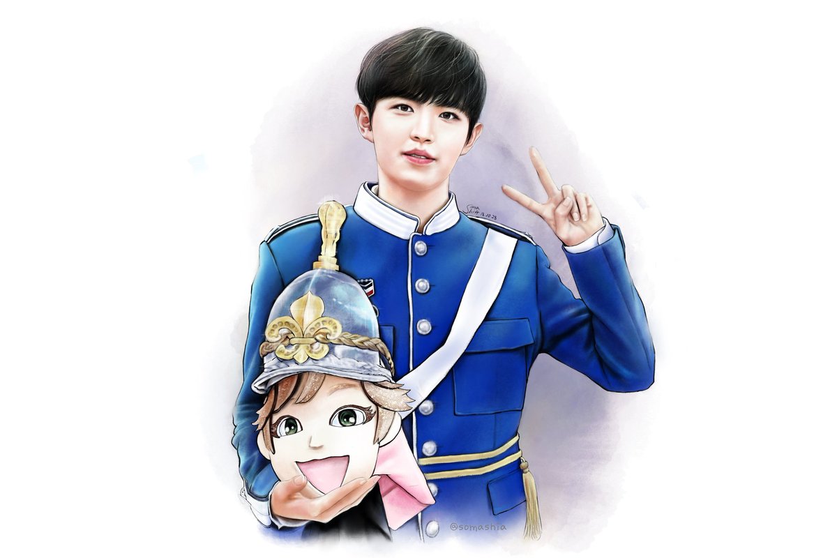 somashia's tweet photo. 김재환 팬아트♡ 근위병 앙왕자♡

#복명가왕근위병
#김재환 
#KIMJAEHWAN 
#순얼방음 https://t.co/AbZ3vKTDhq