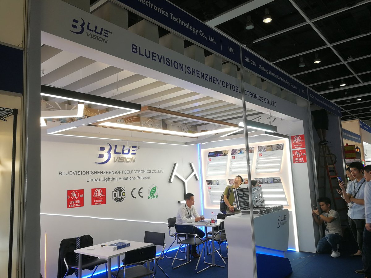 BLUEVISIONLED's tweet image. Hongkong Lighting Fair is ongoing, welcome friends to visit us!

Bluevision, Linear Lighting Solutions Provider!