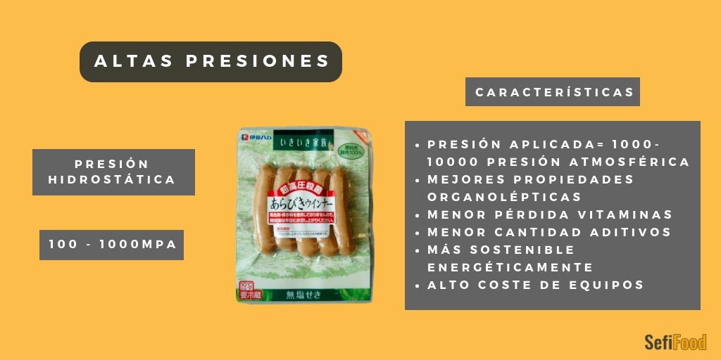 gram_positivo's tweet photo. El tratamiento por altas presiones HPP (High Pressure Processing) utiliza la presión hidrostática como herramienta de conservación. Los patógenos son sensibles a ella, se producen daños en membrana y pared celular además de alteraciones en sus mecanismos genéticos. #microMOOCCA2 https://t.co/34m1aawXtC