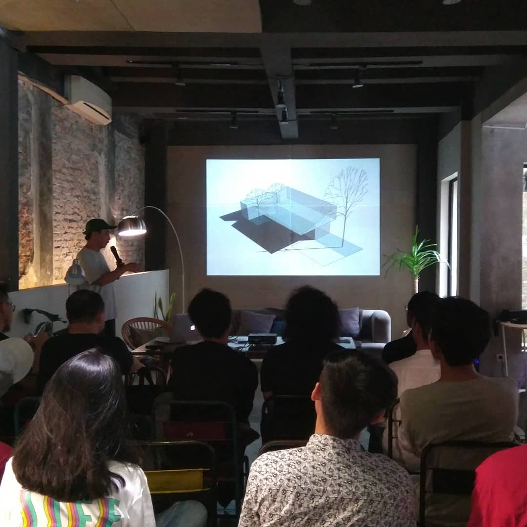 SIG_architect's tweet photo. IT'S WRAP!
THANK YOU EVERYONE!

DISKUSI DESAIN
#ARSITEKTUR_DAN_POHON 
Kutak-Katik Hijau: Sebuah Eksplorasi Ruang Hijau di Perkotaan 

#spaceinceptionseries 4.0 
ARCHITECTURE &amp; INSTALLATION EXHIBITION
(collaborative event with Jakarta Architecture Triennale 2018 IAI Jakarta) https://t.co/CakH1y8gmZ