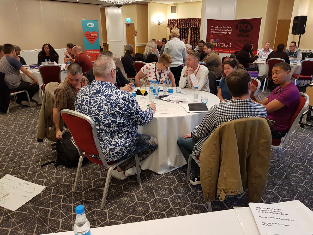 pcs_union's tweet photo. Day 2of PCS National LGBT+ Seminar focusing on 'organising for our Future. #PCSLGBT https://t.co/hiqzNxRzsY
