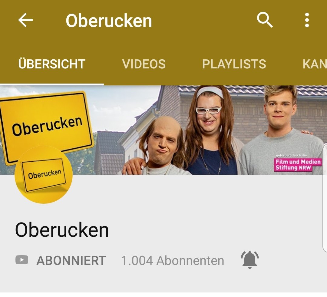 Geil!!! Die ersten 1.000 Abonnenten auf dem <a href="/Oberucken/">Oberucken</a> YouTube Channel. Danke Leute  😍 Bald geht's endlich los! #Oberucken