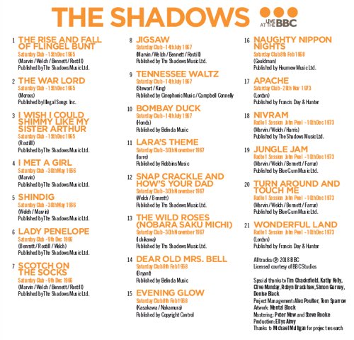 MotorCityMick's tweet photo. Pleased to inform all #Avids that The Shadows tracks on this new CD originally recorded for Saturday Club retain intros from the late great Brian Matthews #SOT60s #TheShadows #LiveAtTheBBC #soundsofthesixties https://t.co/BTdEUOUJCn