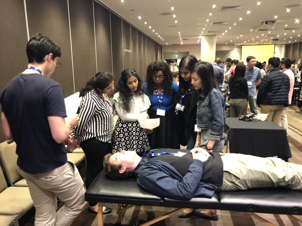 PRINTconference's tweet photo. Hypertension, death certification, delirium. More workshops &amp; small group teaching at #PRINT2018. 
Thank you to 80+ speakers, facilitators and panel members who attended this weekend to teach the next generation of doctors! #MedEd 👩🏼‍⚕️🎓👨🏽‍⚕️ #WorkReady https://t.co/kMSjxIIbta