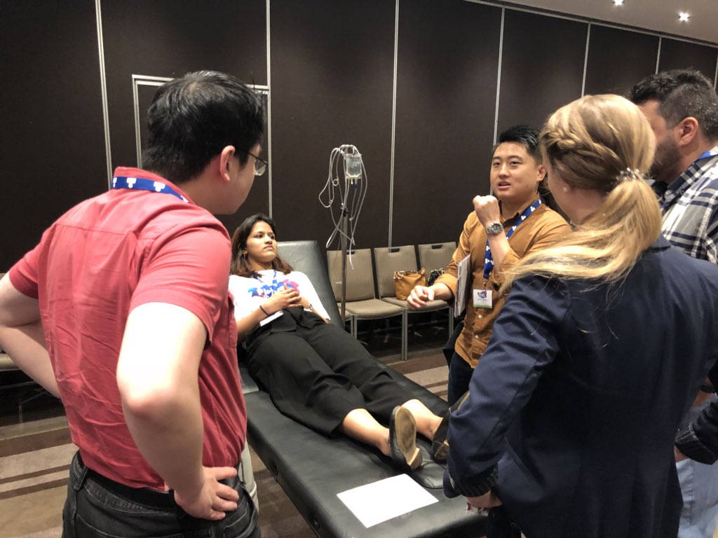 PRINTconference's tweet photo. Hypertension, death certification, delirium. More workshops &amp; small group teaching at #PRINT2018. 
Thank you to 80+ speakers, facilitators and panel members who attended this weekend to teach the next generation of doctors! #MedEd 👩🏼‍⚕️🎓👨🏽‍⚕️ #WorkReady https://t.co/kMSjxIIbta