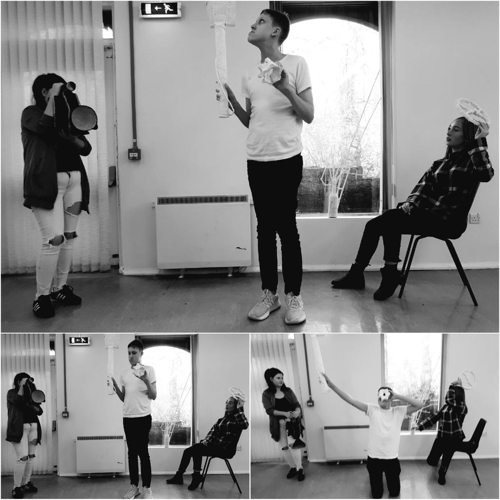 BeaLast's tweet photo. S5 and S6 pupils from the #WPGSA #Wideningparticipation #Portfolio #Preparation #Course led by #Artist #BeaLast #Dumfriesandgalloway #FranzWest #Adaptives #portable #sculpture #documentation @WPGSA @GSofA @HolywoodTrust @DG_Unlimited @WeAreUpland #creatvitymatters https://t.co/bXwefHDENH