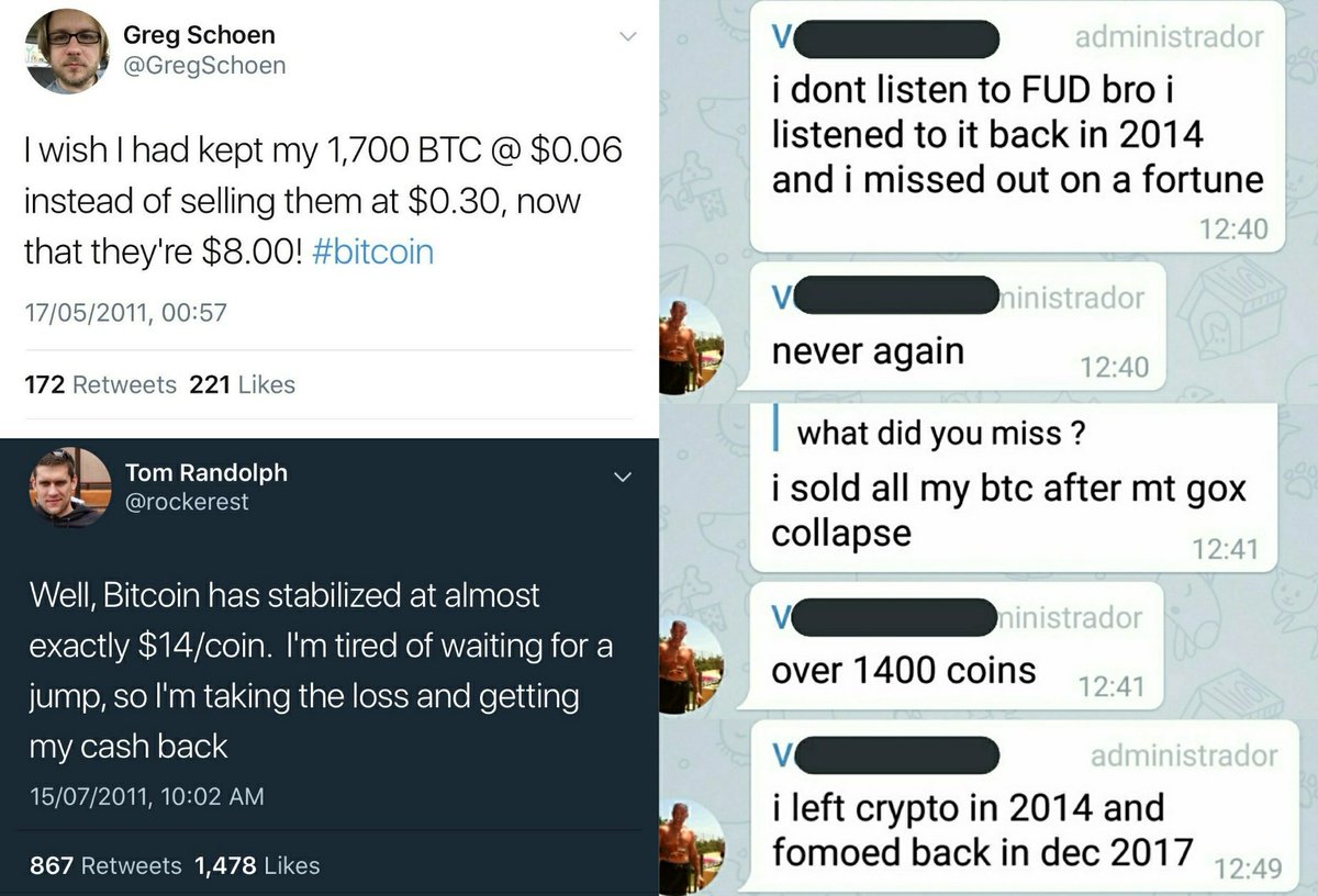 jackbitspa's tweet photo. Ignore short-term majority's feelings/fud and focus on *your* long term goals...
#weakhands #rekt https://t.co/8QCFCd6auK