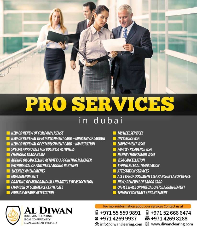 DiwanClearing's tweet photo. Al Diwan Documents Clearing provide all the services that will help you to reduce your time spent on administrative task. https://t.co/IDBWyveE7j