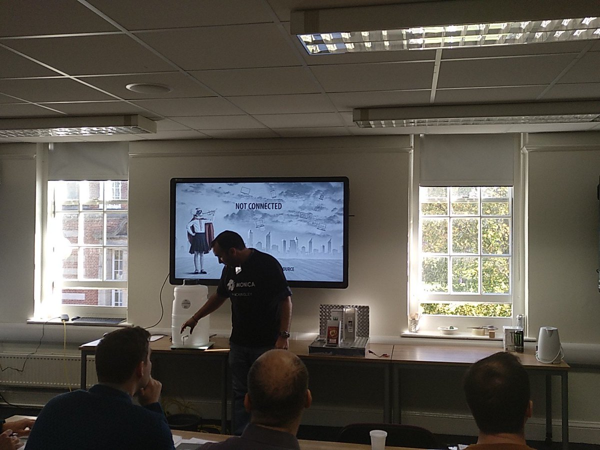 IotTribe's tweet photo. F&W Insights team is also solving Customer Experience problems scalable to all kind of events๐ป #hackingley https://t.co/zHvYoiLn1F
