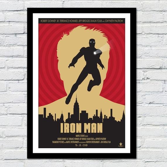 Iron Man - Alternative Movie Poster! This is awesome! Come and browse our shop on Etsy.com
#ironman #rockjerrystudios #movieposter #marvel #superhero #poster
