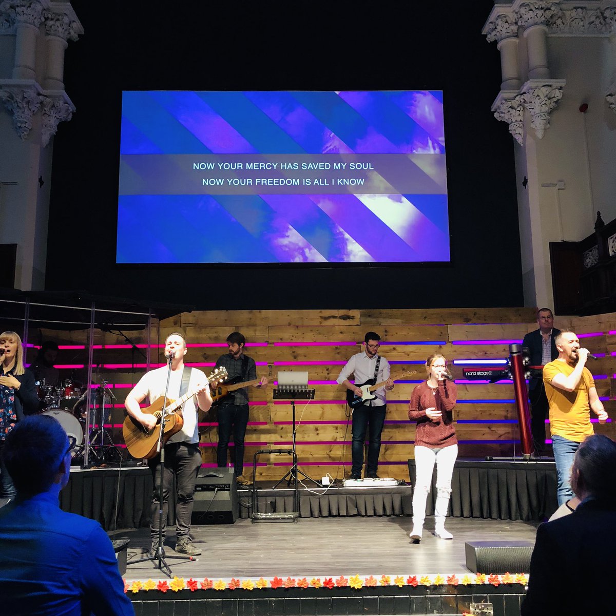 AliveLincoln's tweet photo. Worship, Harvest, Word #countyourselfalive https://t.co/fh0qiKwVMn
