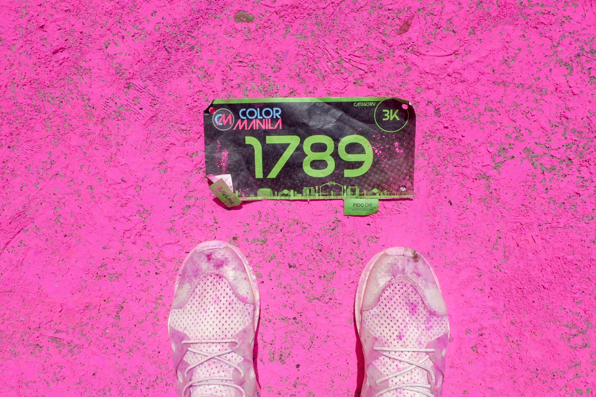 shannena07's tweet image. Had so much fun today! 😍
Thank you @ColorManila @ColorManilaRun ! 😘