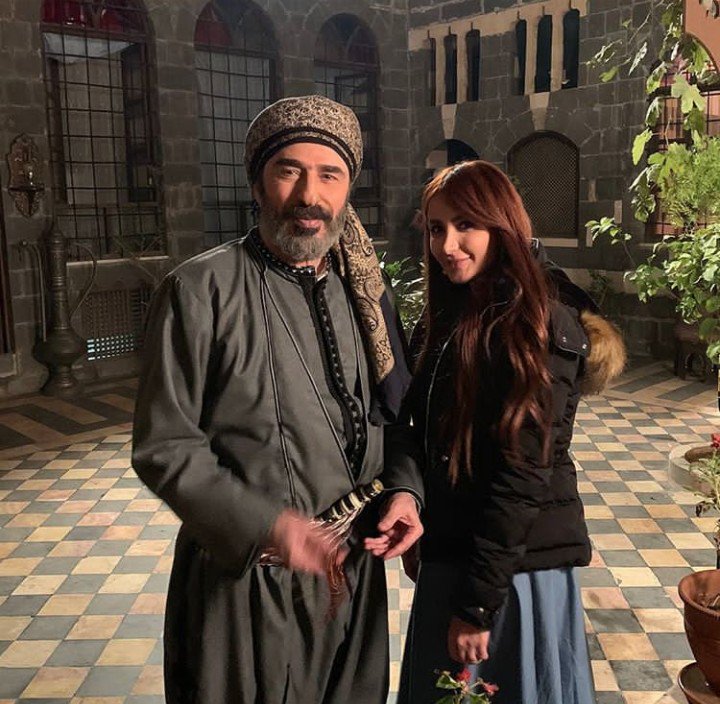 DMrabat's tweet photo. #حصريا 
الفنان #الكبير_رشيد_عساف
الفنانة #جانيار_حسن
كواليس مس��سل #شوارع_الشام_العتيقة 
#رمضان_2019 https://t.co/Qp6rXjnh1P