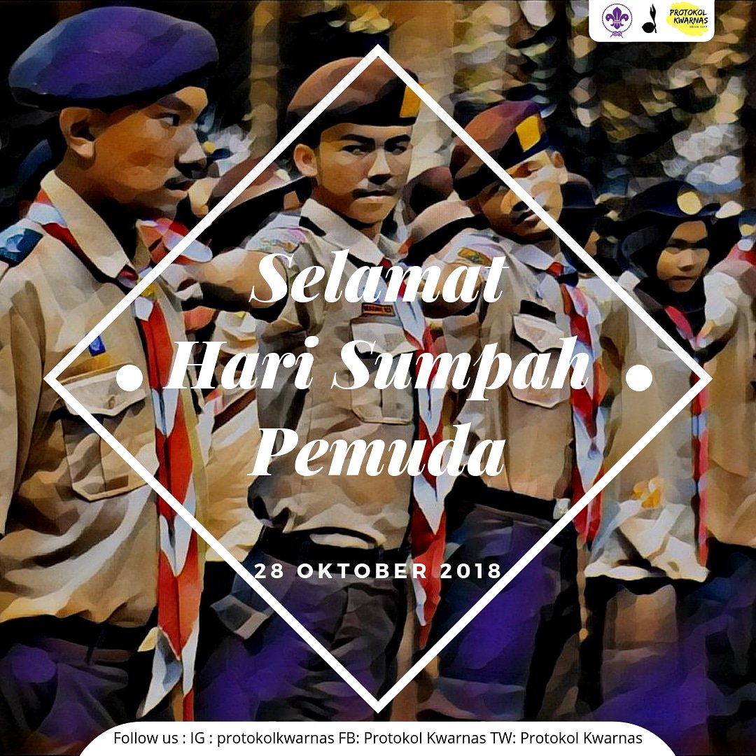ProtokolKwarnas's tweet photo. Jadikan momen ini mejadi kebangkitan pemuda https://t.co/piD9DUsrzy