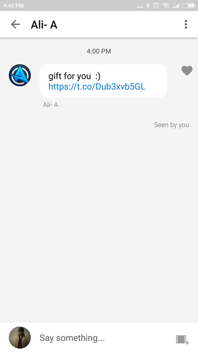MrRaeXon's tweet photo. @OMGitsAliA Someone is using this fake account and giving us unusual things. I am requesting you to sent me any reply. https://t.co/YnEhI1C4eb