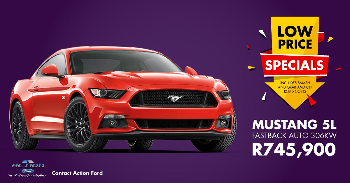 Unbelievable low prices at Action Ford #FordRanger
View all our promotions here: actionfordgroup.co.za/promotions/