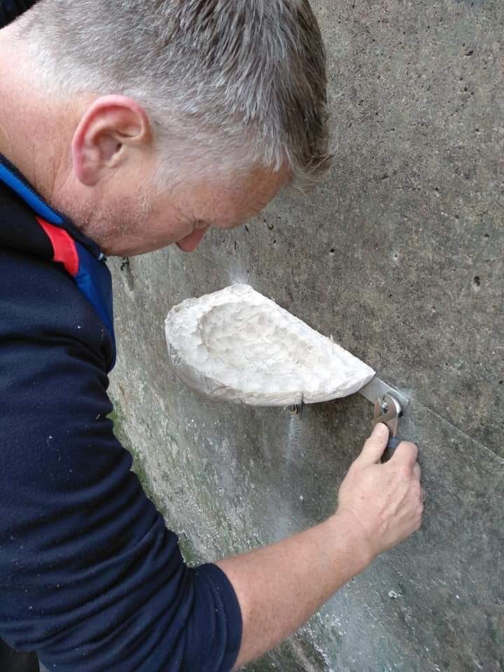 ArtecologyDept's tweet photo. Our first Vertipool Array in Ireland is installed! Superb work by @ecolpaul means our ‘Compton’ model Vertipools at Kilmore Quay are now part of new research into #Ecostructures. #EcoEngineering R&amp;D with @wefowales @ecostructure_ @UCDSBES  @UCDEarth  #Biodiversity #AEC #25YEP https://t.co/UAJbCmpsM6