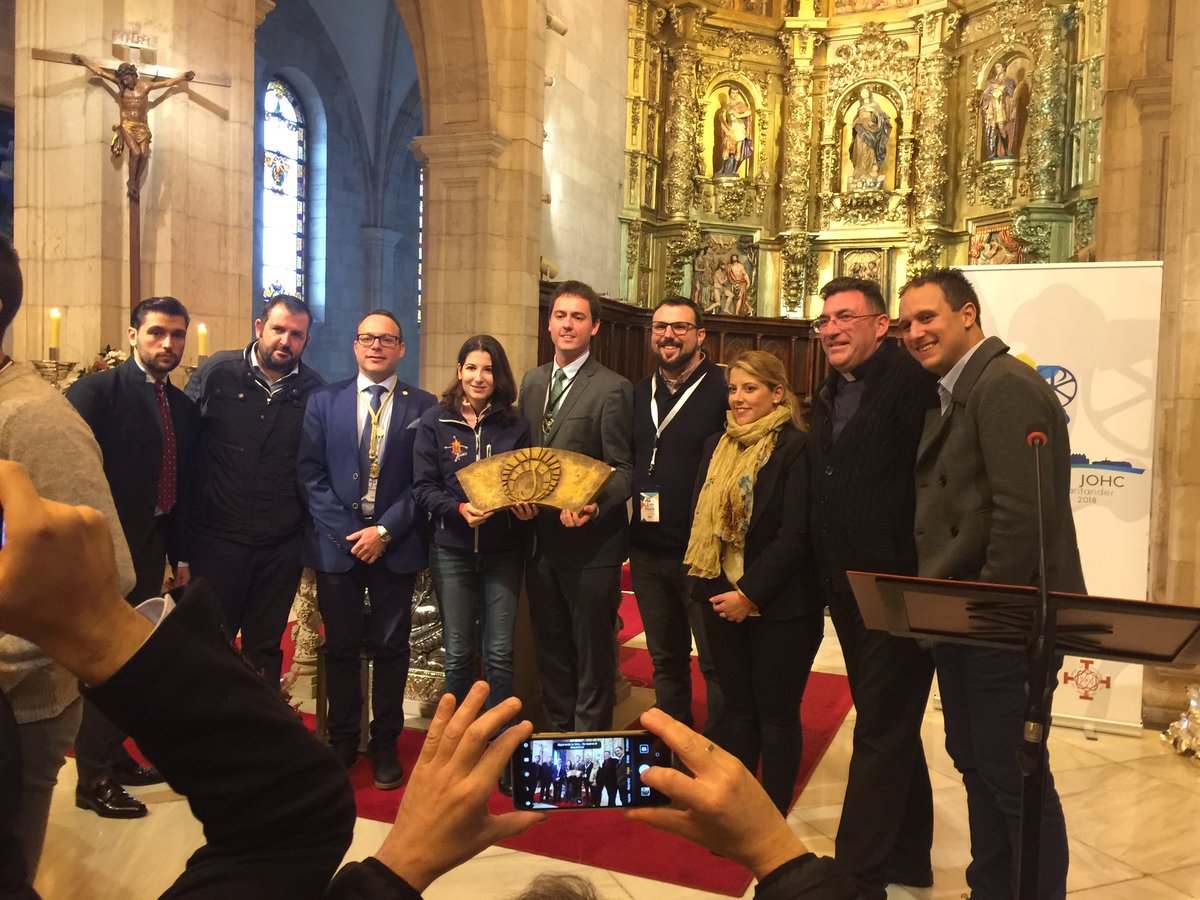 📸 #JOHCSantander2018 | Alzira será la sede del VII Encuentro de Jóvenes de Hermandades y Cofradías. ¡Muchas felicidades! #JOHCAlzira2019