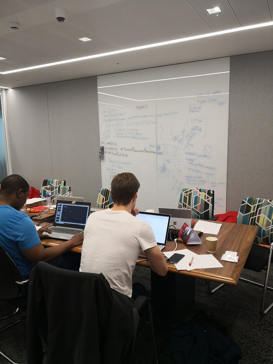 ZHANGhj3's tweet photo. Team work
#landon
#GovHack
#OracleBlockchainHackathon
#UKGovHack2018 https://t.co/NqFSNSg7Cr