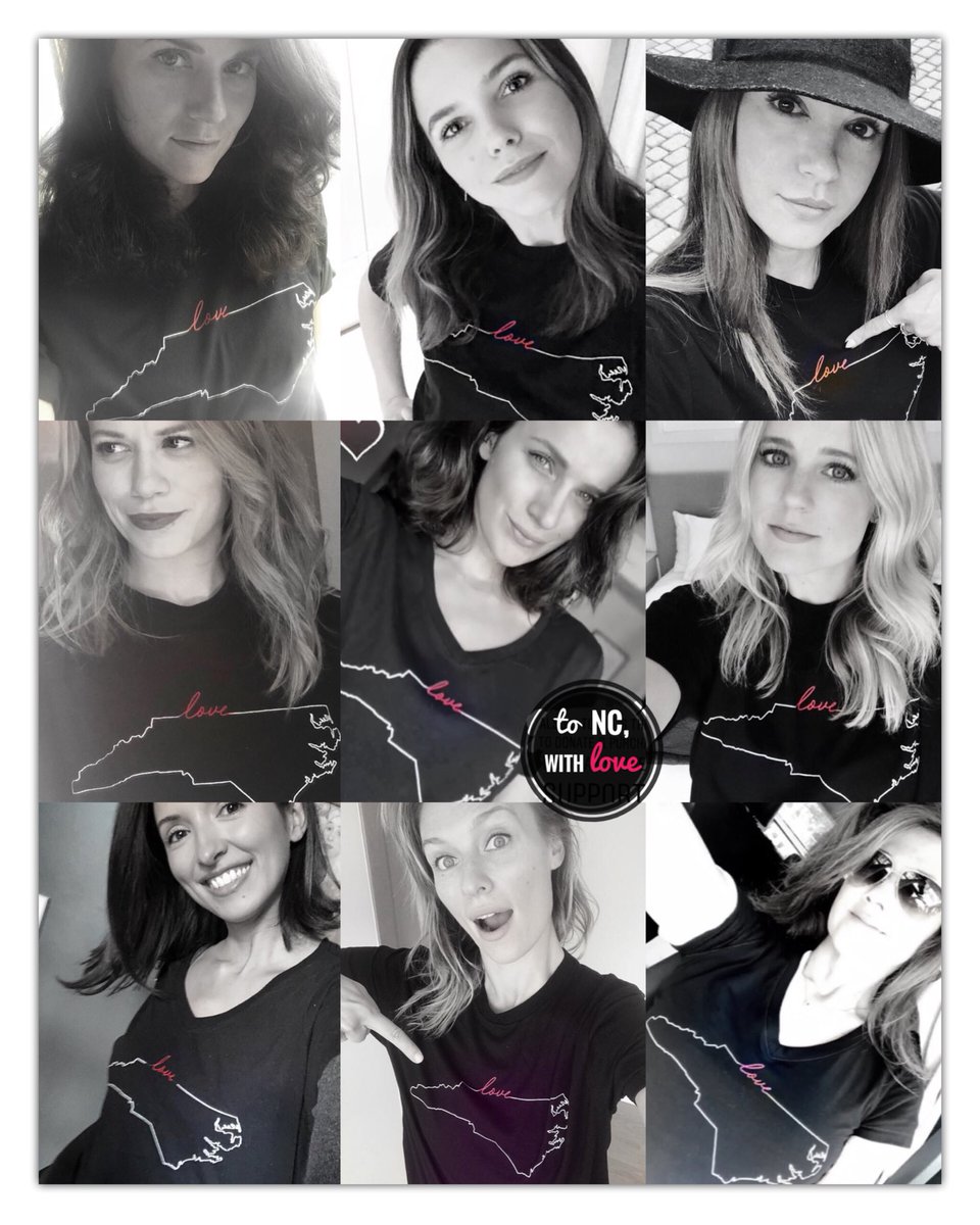 NerdyBec's tweet image. It’s crazy how my heart aches for a place 4000 miles away. I’ll always remember the love &amp;amp; kindness the people of Wilmington showed me during my stay — from England to NC, this shirt is me returning a small bit of that love back to you ❤️ #CapeFearlessChallenge @HilarieBurton