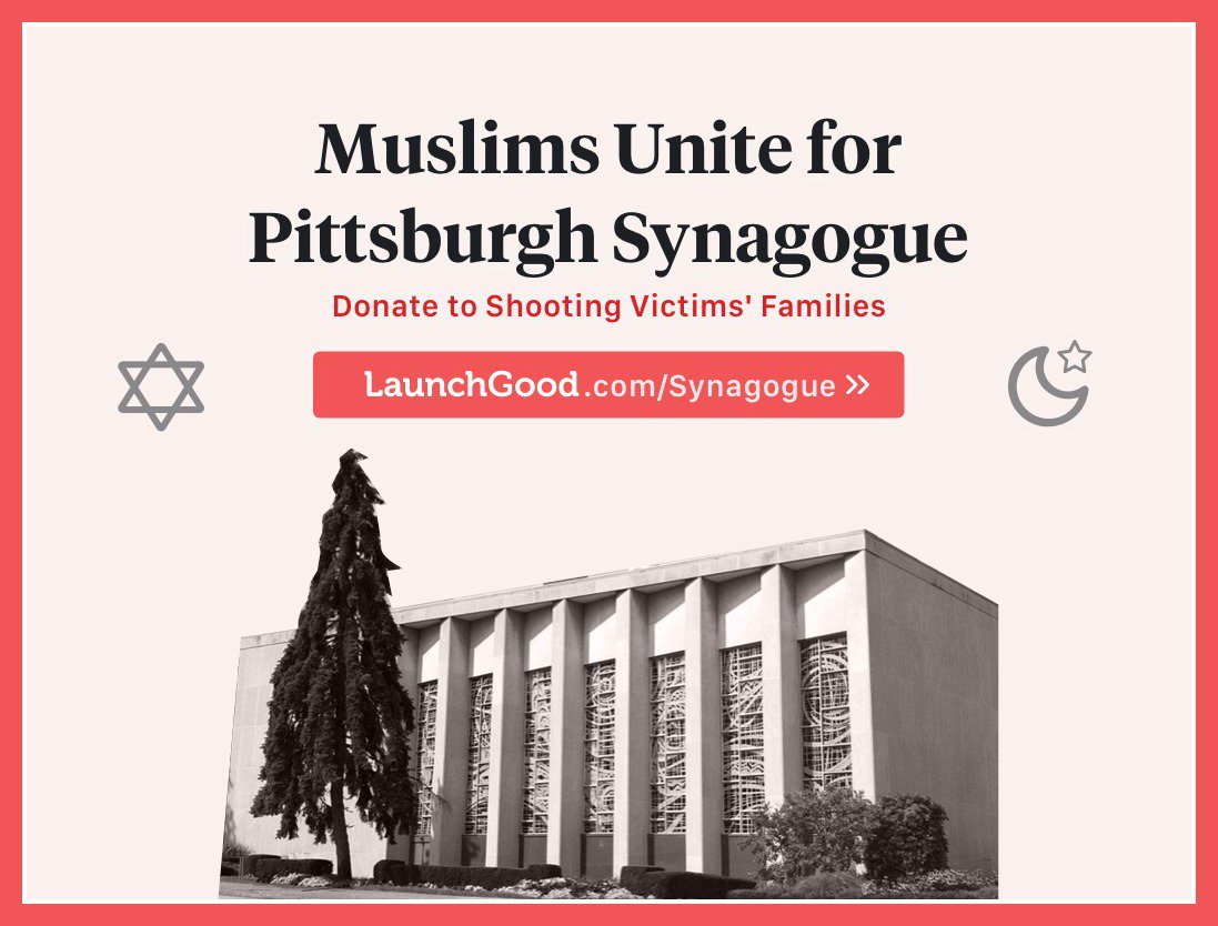 Muslims Unite for Pittsburgh Synagogue shooting raises nearly $60,000 for victims families