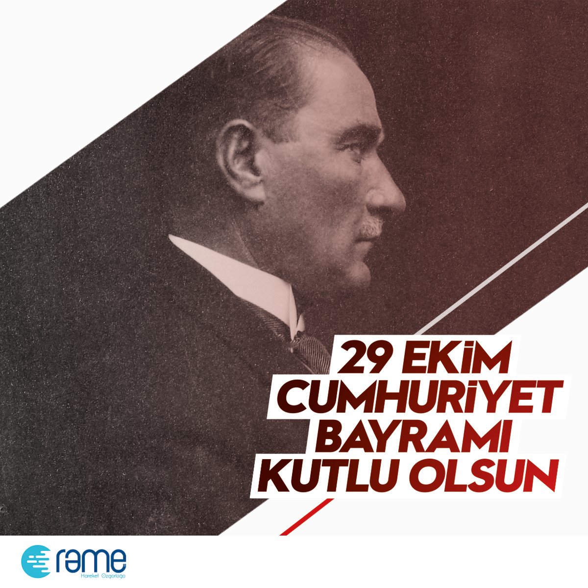 Cumhuriyetimiz ilelebet payidar kalacaktır. 29 Ekim Cumhuriyet Bayramı Kutlu Olsun.
#29Ekim #CumhuriyetBayramı #Atatürk