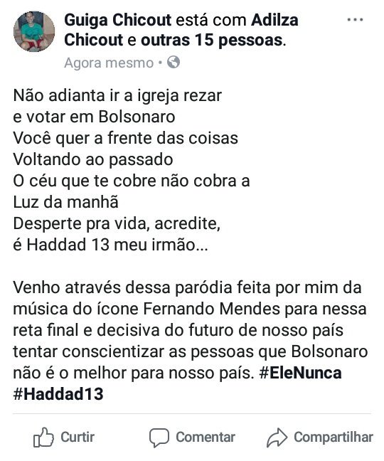 Guiga_Chicout's tweet image. Todos contra o machista, homofobico, racista, fascista, sexista, xenofobico, unindo nossas forças venceremos o ódio. #ViraVirouHaddad