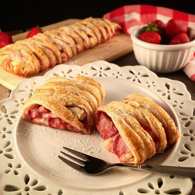 Faithfulleating's tweet photo. Our 11yr old Emerson made us Strawberry๐Strudel!
Crispy outside pastry with a cream cheese and strawberry filling. Yum.
#strudel #strawberry #strawberries #pastries #pastrychef #kidbaker #huffposttaste #kidscanbake #kidsbaking #boyscanbake #yyc https://t.co/HS41aKDpdb https://t.co/ntSzDlcogm