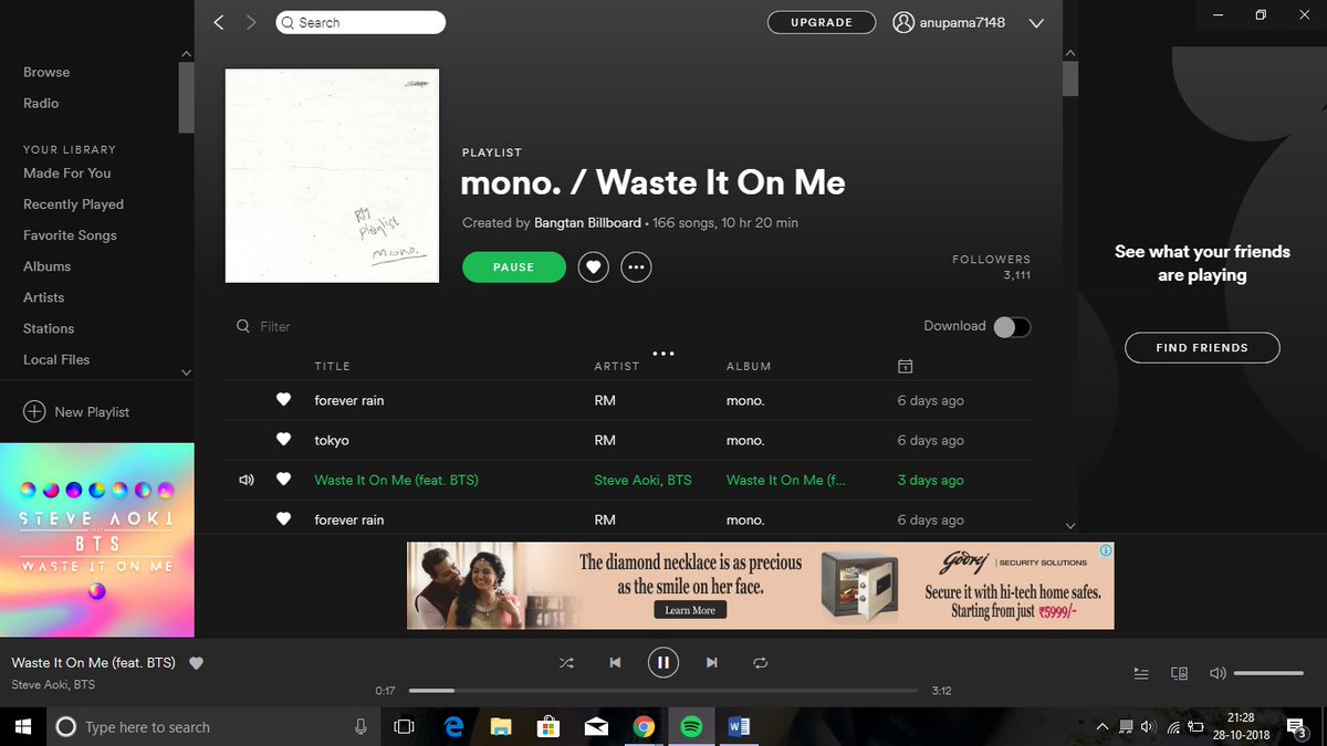 taysmoonchild's tweet photo. armeries let's not give up and start a streaming party with #makeBTSuntouchable https://t.co/319f2bLfL6