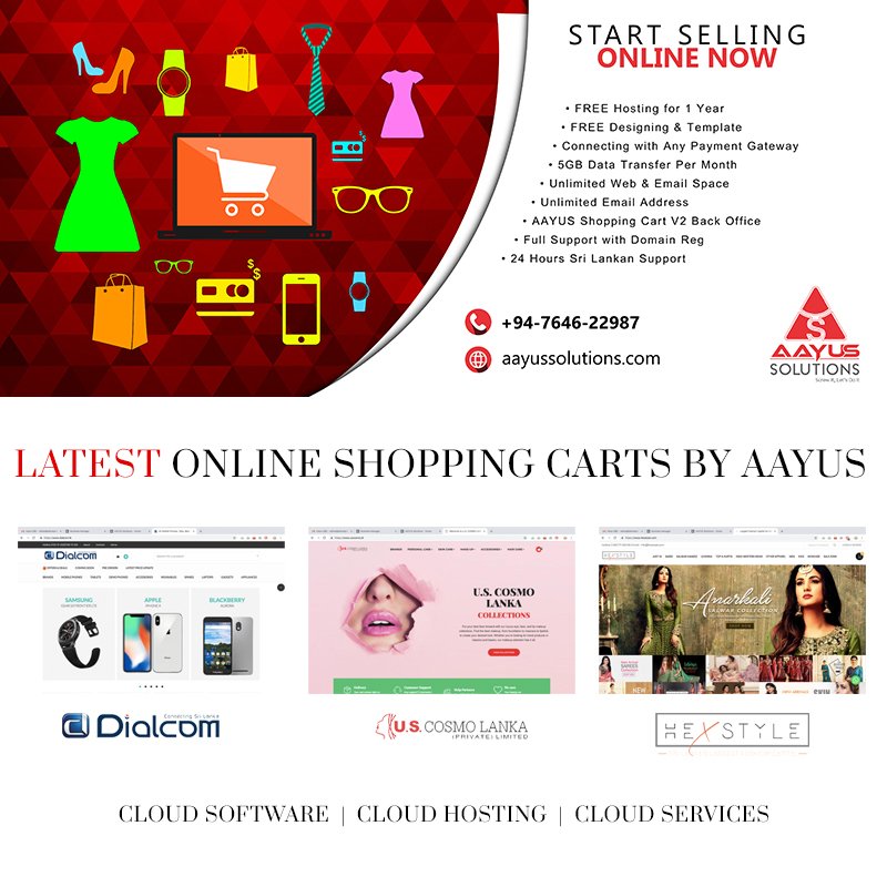 aayus_solutions's tweet image. Just Call 07646-AAYUS to start your online store now!
