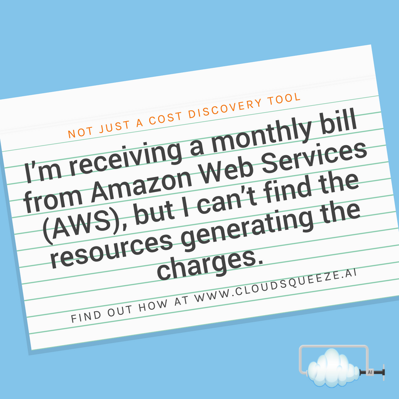 cloudsqueeze's tweet photo. Has your AWS monthly bill gone up? How can you tell you are using all your resources? 
Visit us at https://t.co/BQ6wCzXxWa

#AWS #ArtificialIntelligence #EC2 #AI #DevOps #CTO #sysadmin #tech #amazonwebservices #amazonweb #CloudComputing #CloudDataServices #CloudManagement https://t.co/OxwrrNDLfP