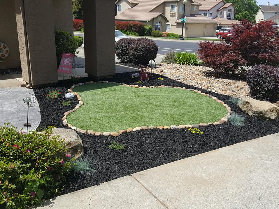 thomas_lndscape's tweet photo. Beautiful landscape we just finished in El Dorado Hills in preperation for a graduation party. https://t.co/3HZ8NtI1YS