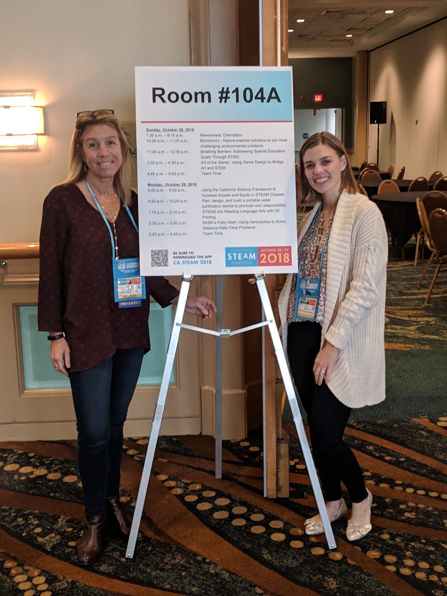 LWinifredSloan's tweet photo. Very excited to present at #CASTEAM18 our ❤️ #Biomimicry :Nature Inspired Solutions to our Most Challenging #Environmental Problems @ecorise @EllenFChevalier @TenStrands @oakparkusd @VCOESTEM @VenturaCOE @nathan_inouye https://t.co/WF9UEiKUOK