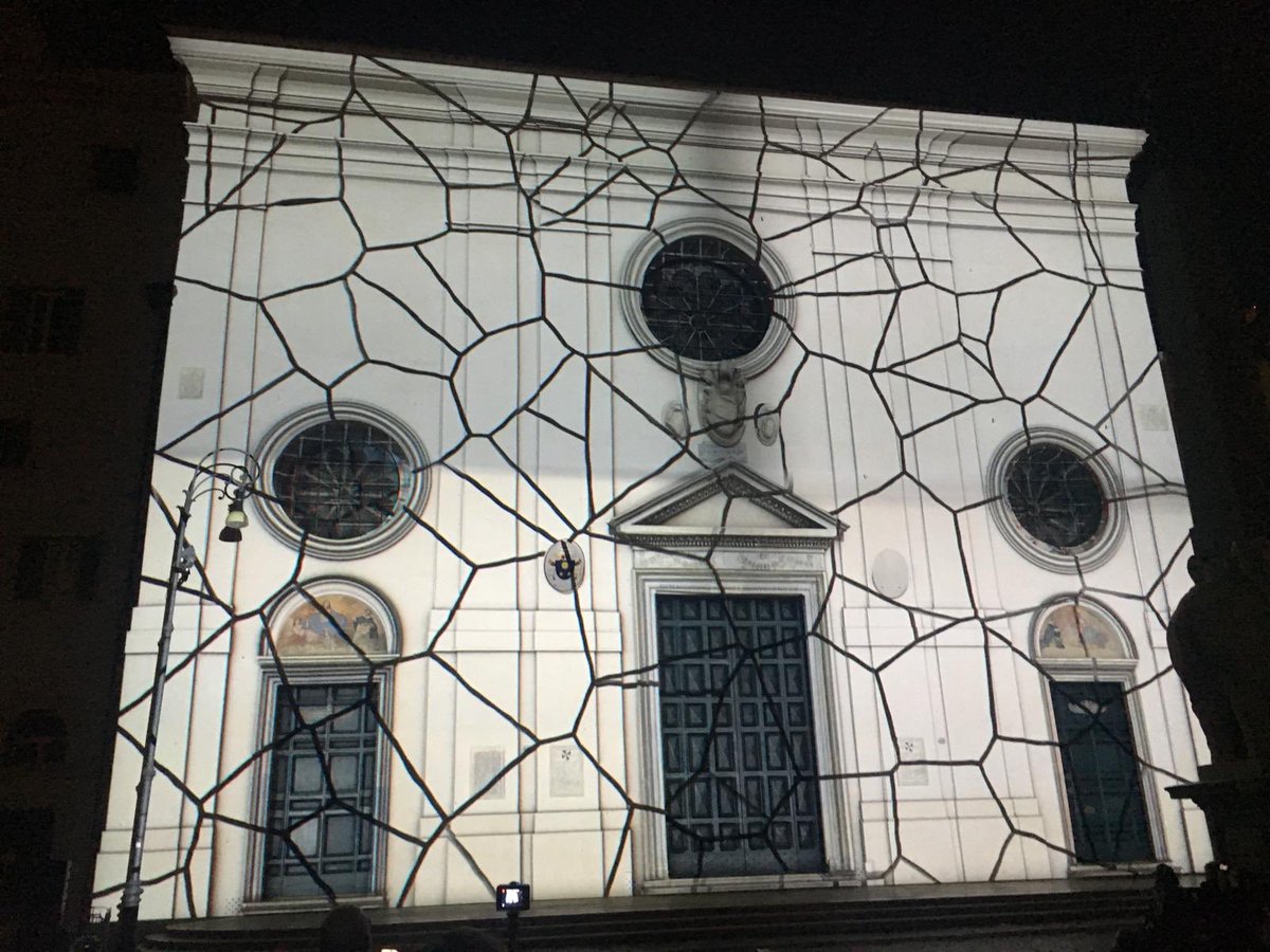 archivetro's tweet image. La candida facciata di S. Maria Sopra Minerva ha fatto, per fortuna, solo da sfondo  allo spettacolo di 
#videomapping per #VideocittÀ.

Onionlab “Diplopia”
Piazza della Minerva
#SolidLight #Roma

#BuonaDomenica, cara Claudia e amici di #RomeisUs

#fotografie di mia figlia Giulia
