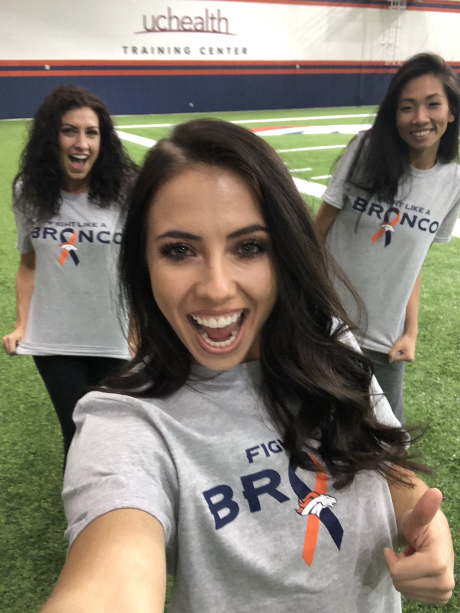 #FightLikeABronco and #CrucialCatch campaigns are so important to me both personally and professionally in the medical field. There’s still time to get your T-shirt to show support and help make a difference in our community! 100% of proceeds benefit the @AmericanCancer !