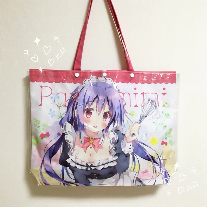 サンクリの告知全然できてませんでした?も、もう来週…!
缶バッチが付けられる痛トートバッグ作りました〜!
ボタンで取り外しできます✨ 