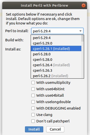 CamelcadeIDE's tweet image. Installing #perl5 with #perlbrew and @intellijidea