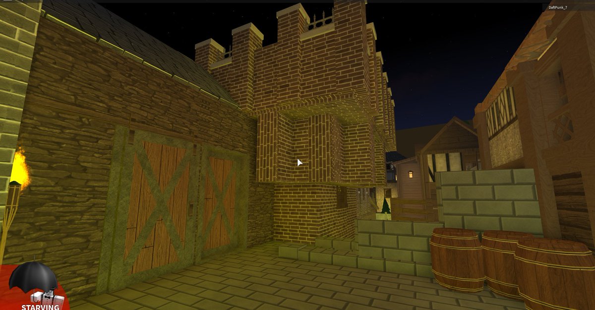 roblox stone medieval house
