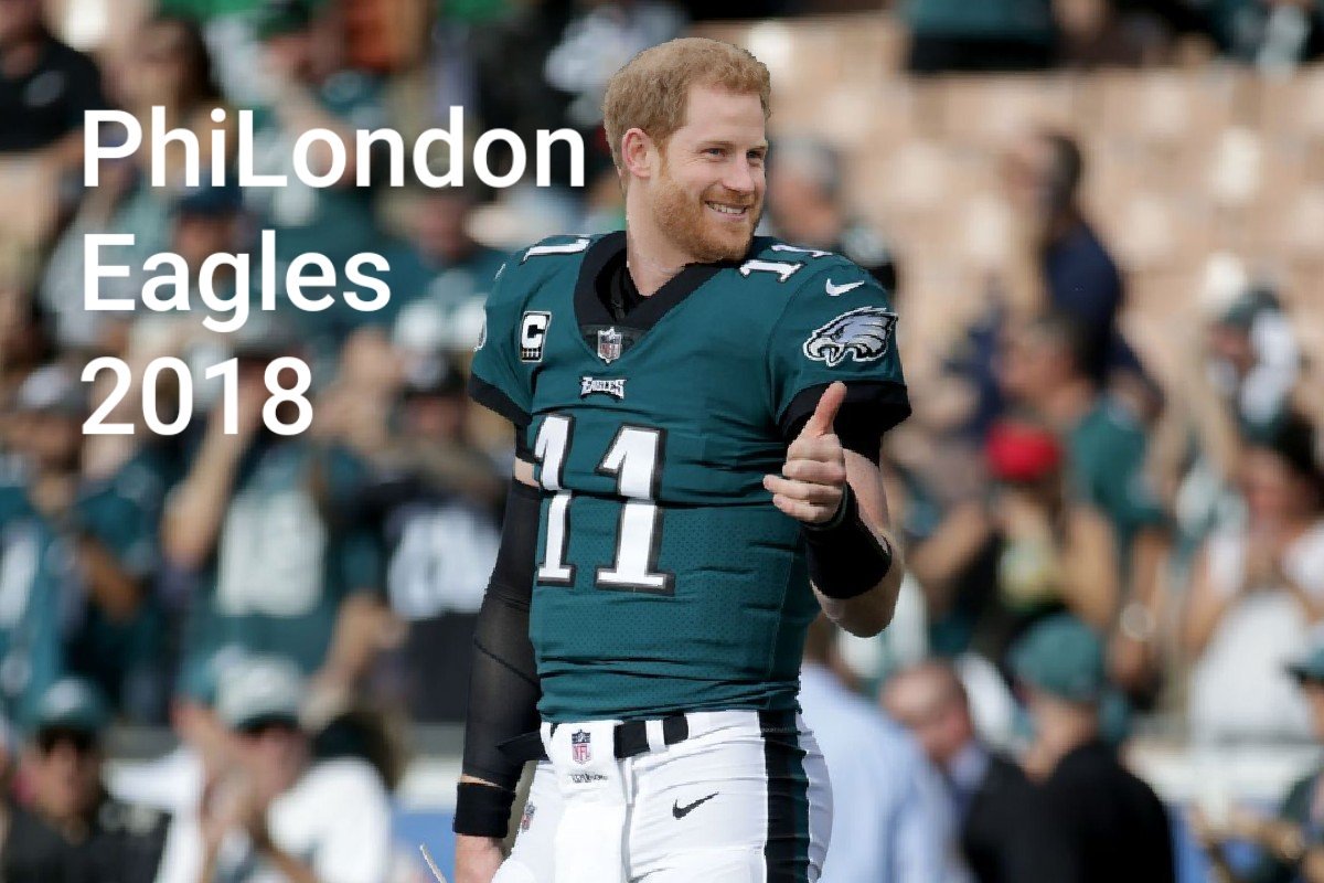 S_dot_Kiz's tweet photo. @Eagles @nflnetwork @NFLUK #FlyEaglesFly #PrinceHarry https://t.co/cB2pp2sifz