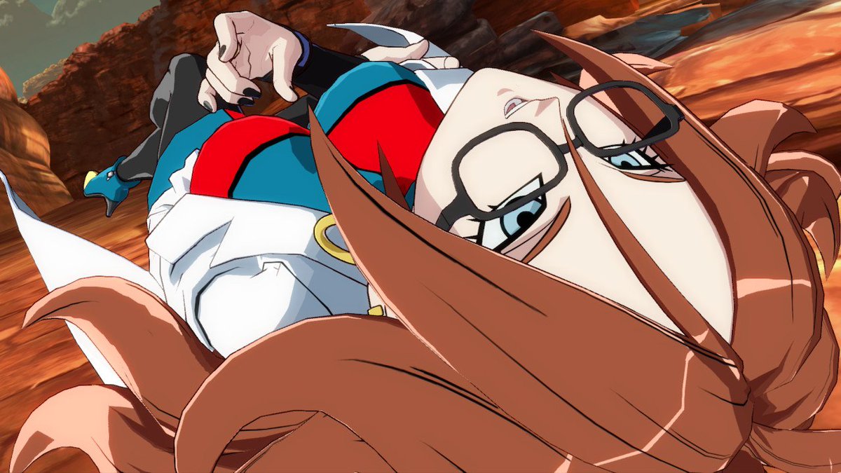 淀屋橋 Twitterren ドラゴンボールファイターズ の人造人間21号は 人型だけど変身後はフリーザの尻尾があり 魔人ブウ の肌の色と捕食能力を持ち メガネ 巨乳 セクシー 人妻 子持ち 子供は人造人間16号のモデル 旦那はドクター ゲロ Cvは桑島法子さんと わけ