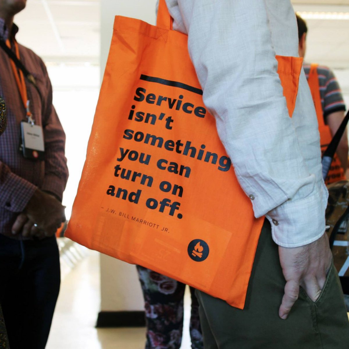 SD_Berlin's tweet photo. Since 2013, we created proudly worn tote bags for each edition of @ServiceExpCamp.

At #SXC18, you will be able to pick up the ones you’re still missing. 

🛍️🔥
(while stocks last) https://t.co/t3XgyamDlF